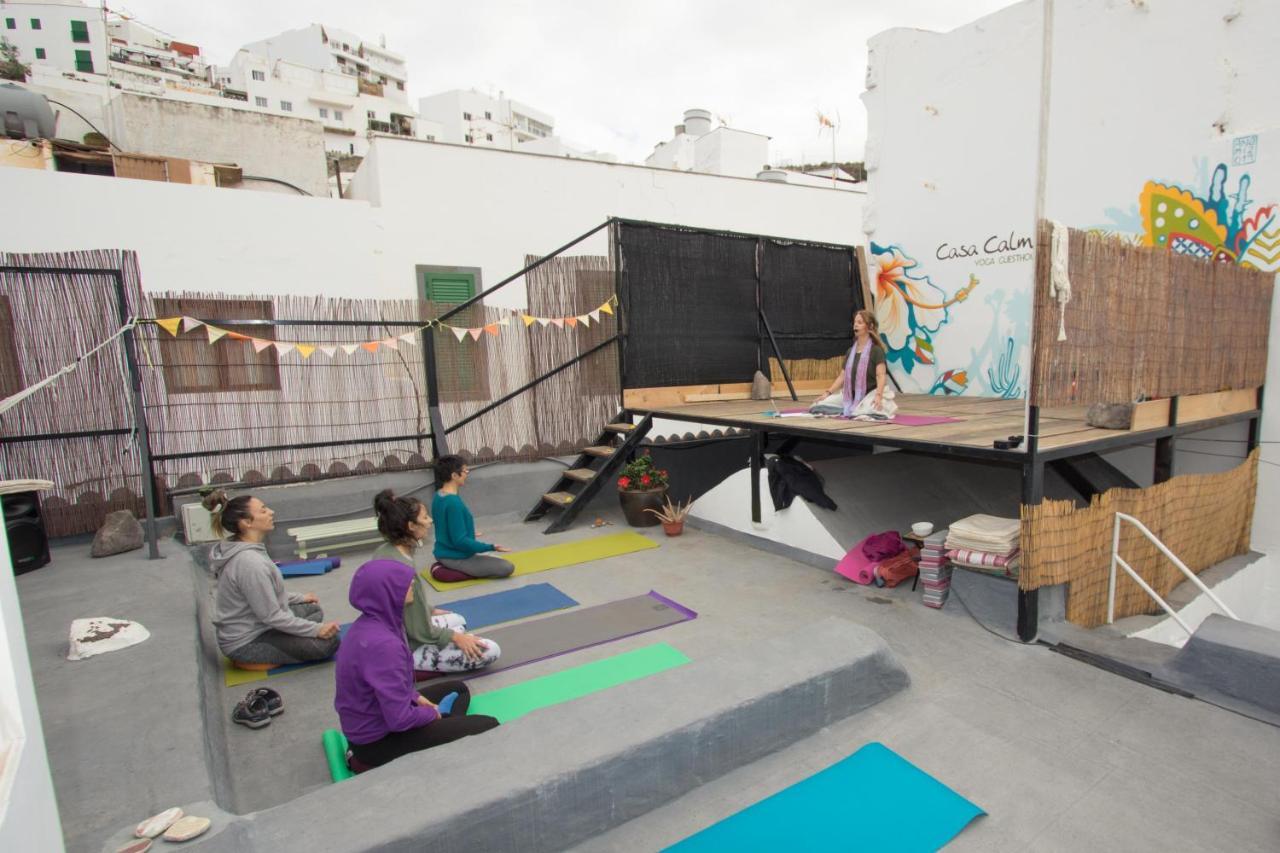 Casa Calma Yoga Hostel Agaete  Exterior foto